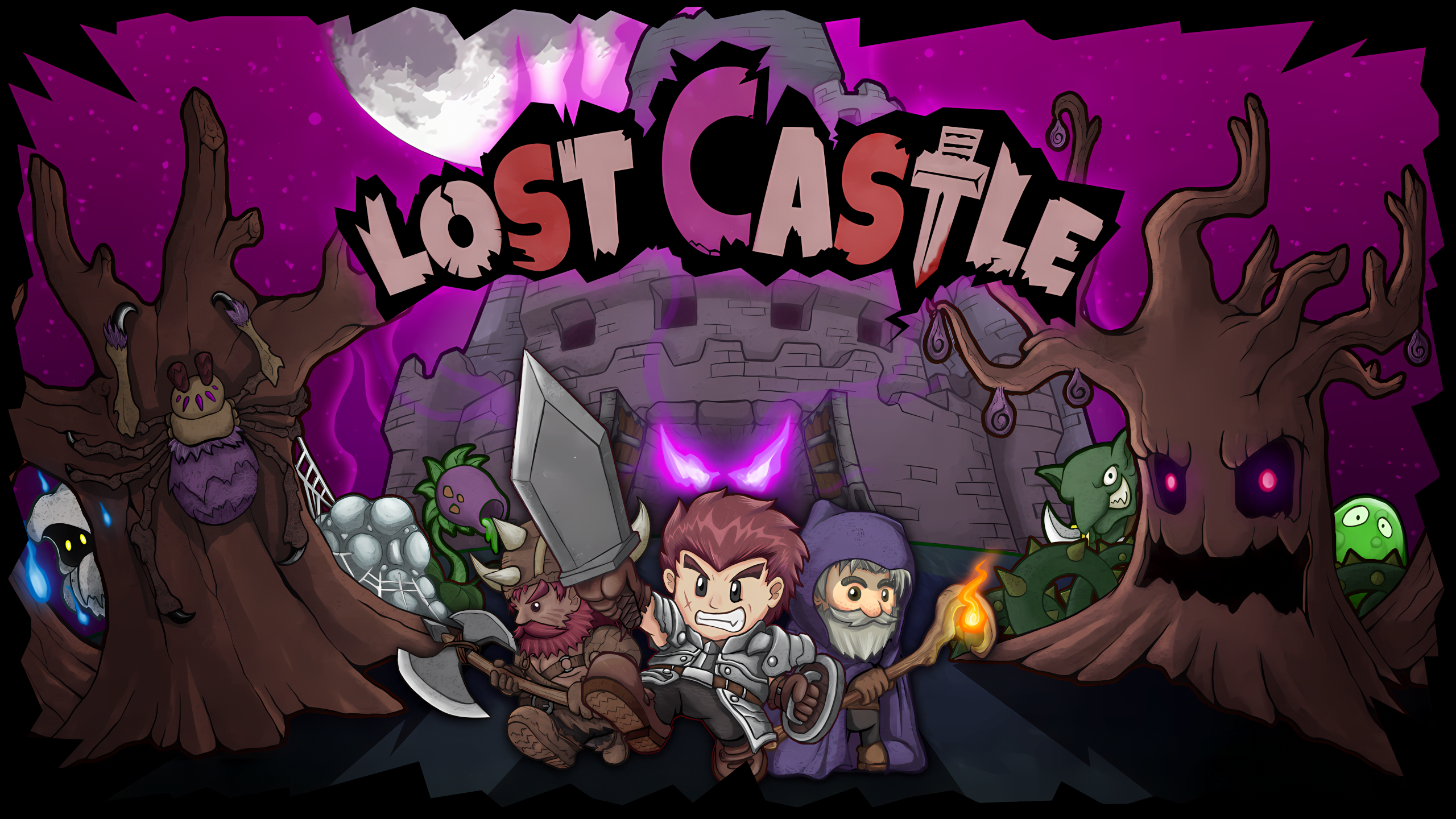 logo do jogo Lost Castle