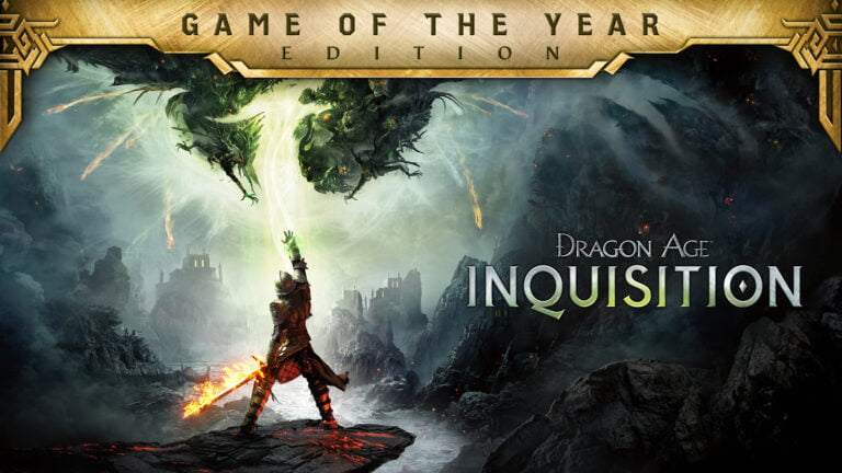 Logo Dragon Age Inquisition, game of the year edition