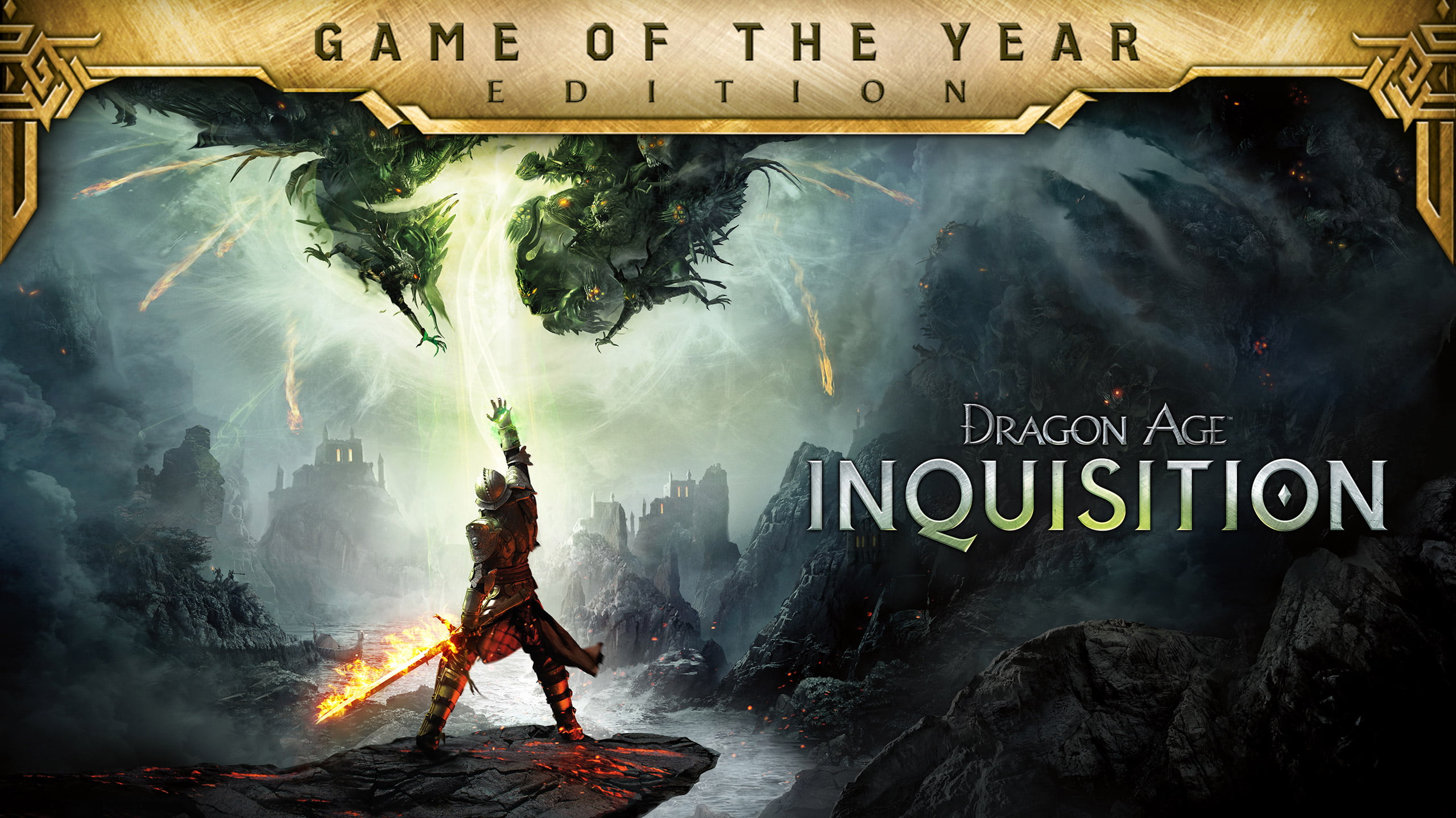 Logo Dragon Age Inquisition, game of the year edition