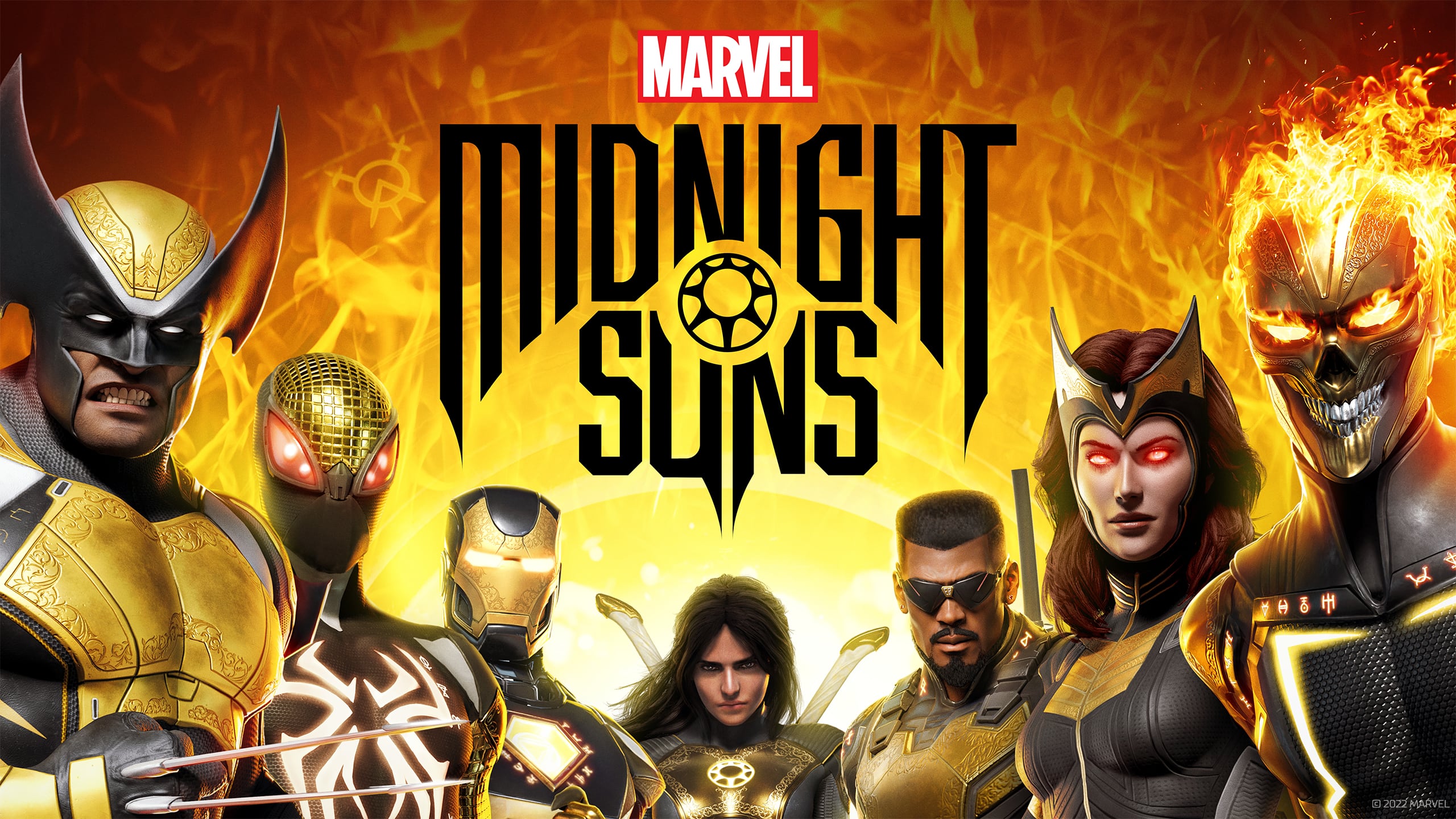 Logo do jogo Marvel's Midnight Suns