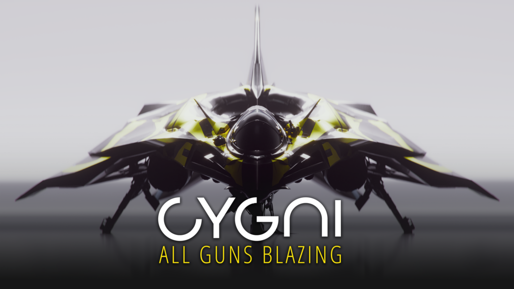 Logo do jogo CYGNI - All Guns Blazing