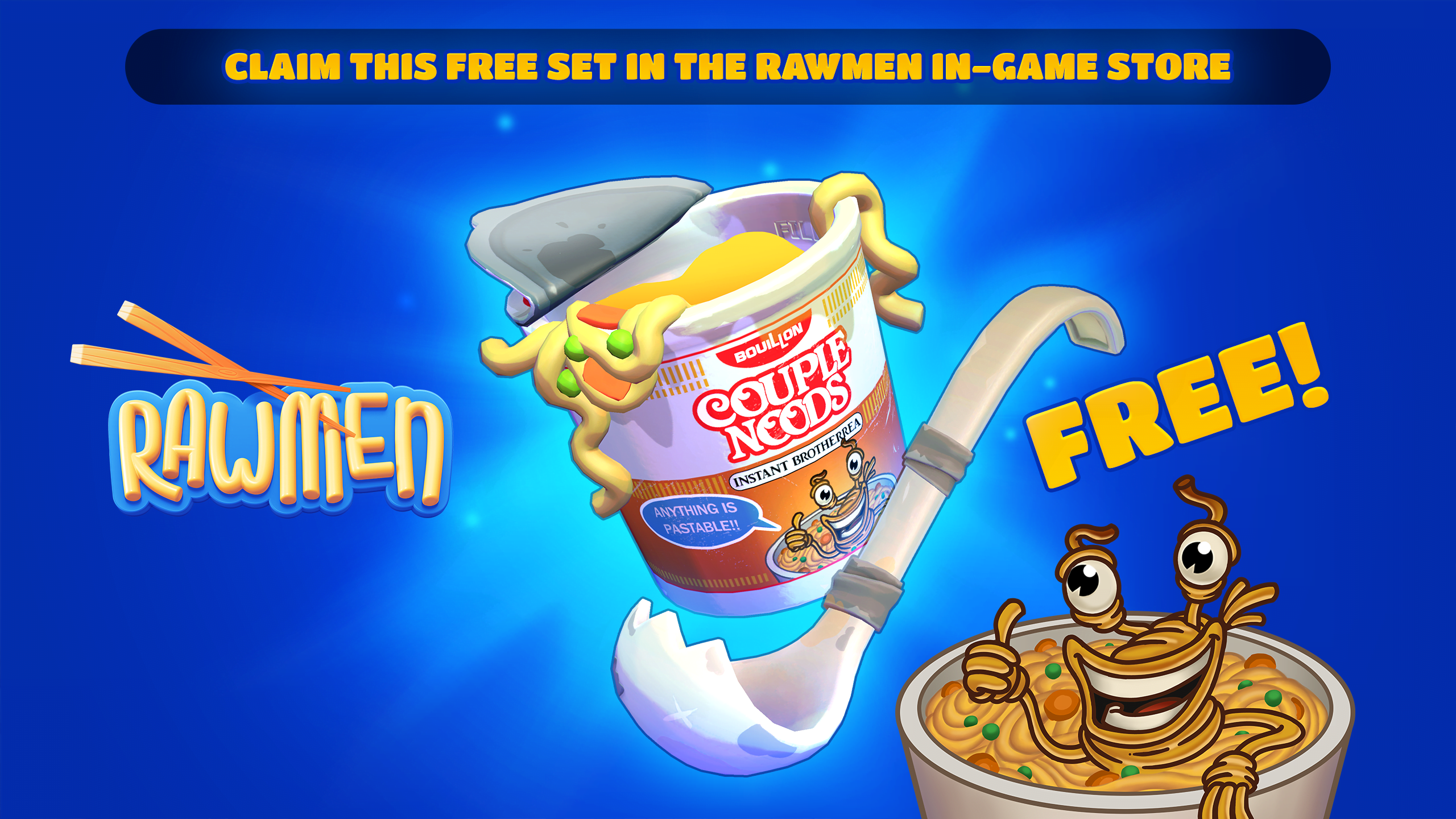 Logo do jogo RAWMEN: Food Fighter Arena 🍜